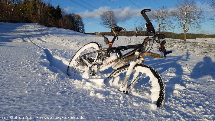 Snowride #2: Durch tiefe Schneeverwehungen