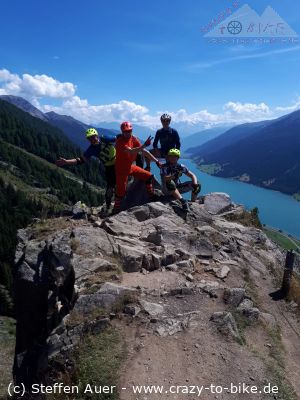 Trailbiken Reschen: 3-Länder-Enduro-Trails