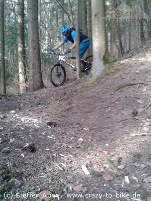 Eichbergtrail nach Achdorf  - Die Erste 2014